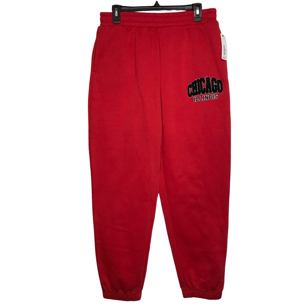 Rue 21 Boyfriend Jogger Pant’s Men’s Size L Color Red Pocket’s Side Mid Rise